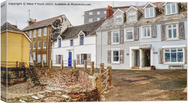 Kingsand Cawsand Cornwall Canvas Print by Peter F Hunt