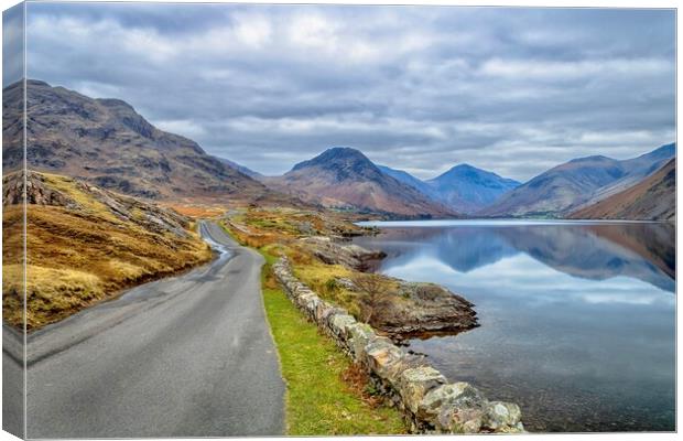 Wast Water Approach Canvas Print by Jack Marsden