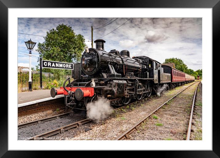 Cranmore Ivatt Framed Mounted Print by Rob Hawkins