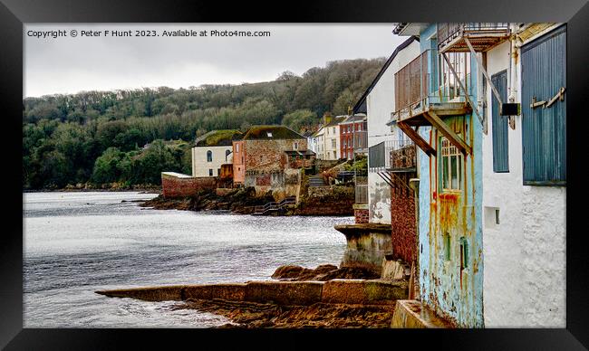 Living Close To The Sea Framed Print by Peter F Hunt