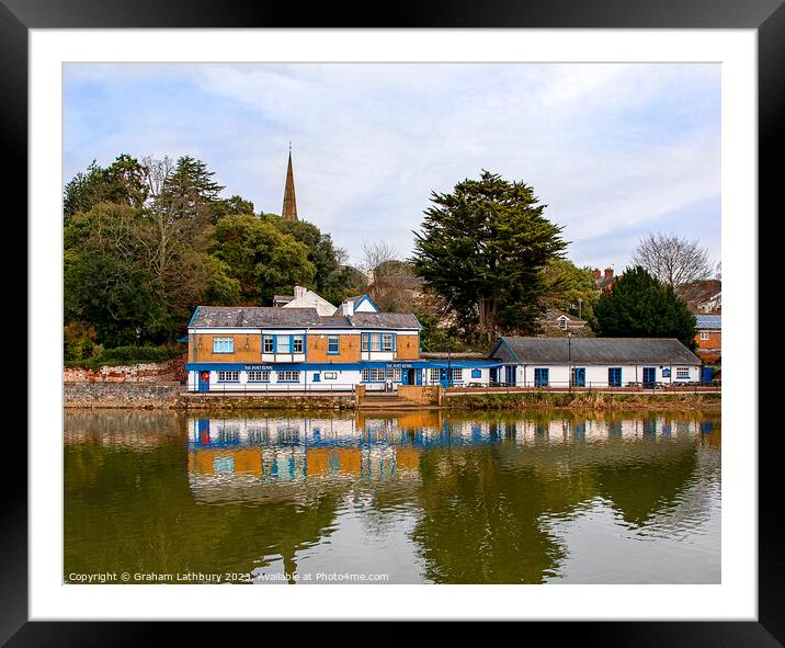 River Exe Framed Mounted Print by Graham Lathbury