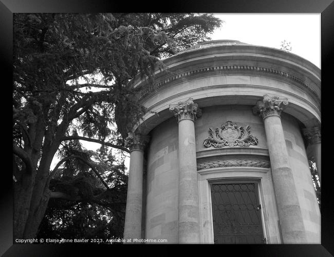 Jephson Memorial Royal Leamington Spa Framed Print by Elaine Anne Baxter