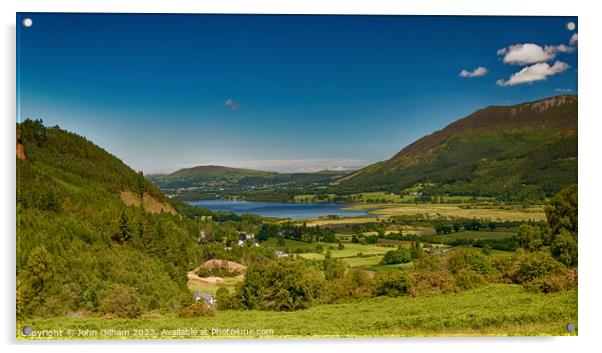The Lake District Acrylic by John Gilham