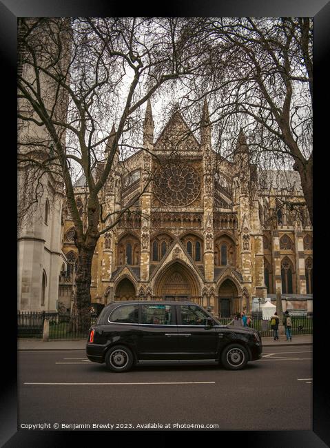 Westminster Abbey Framed Print by Benjamin Brewty