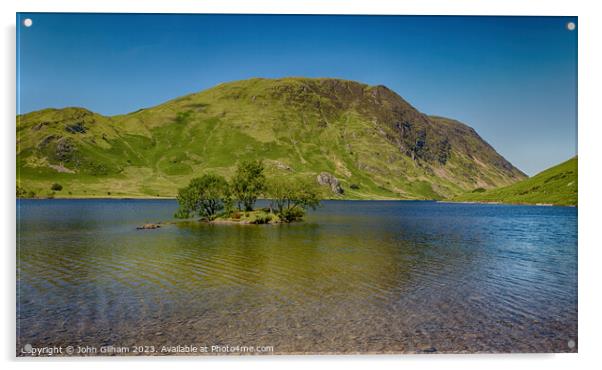 The Lake District Cumbria UK Acrylic by John Gilham