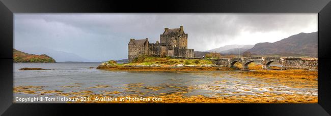 Eilean Donan Castle, Scotland Framed Print by Tom Holbourn