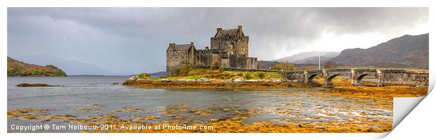 Eilean Donan Castle, Scotland Print by Tom Holbourn