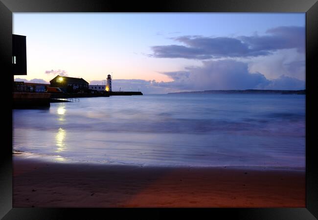 Serenity in Scarborough Framed Print by Steve Smith