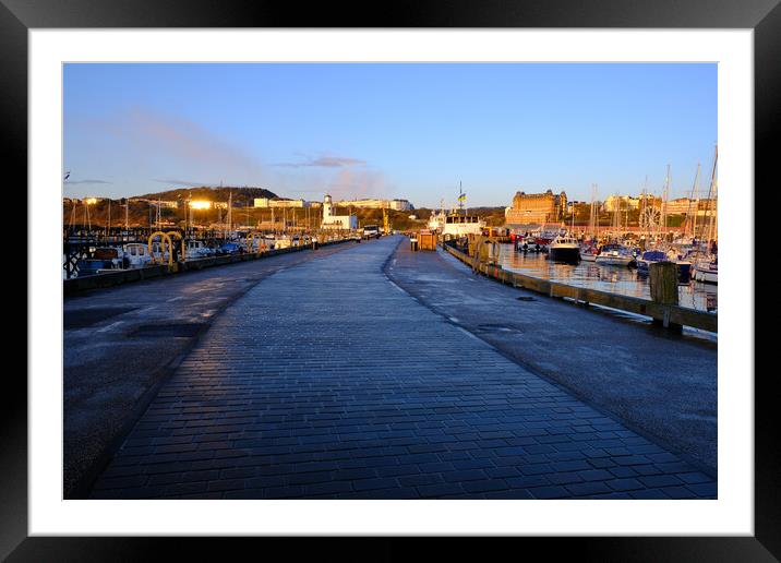 Scarborough South Bay North Yorkshire Framed Mounted Print by Steve Smith