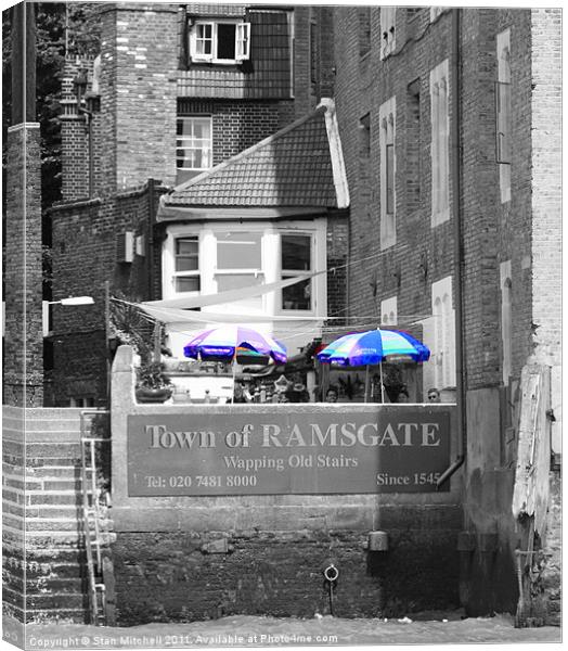 Town of Ramsgate pub Canvas Print by Stan Mitchell