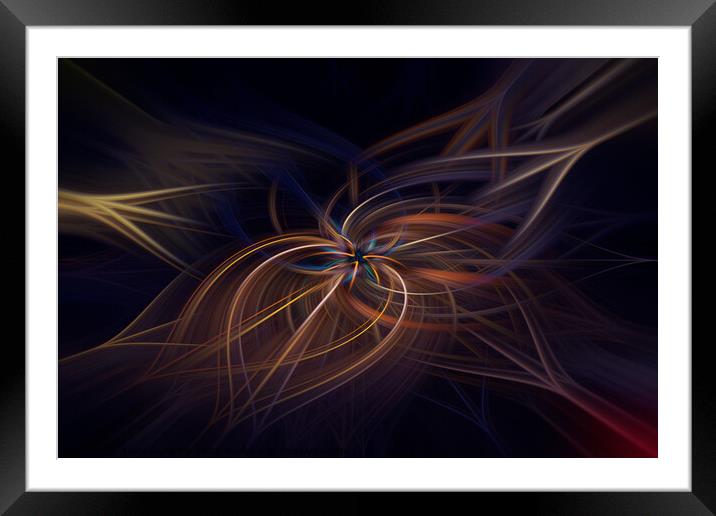 The Spark of Creativity  Framed Mounted Print by Tracy Anderson