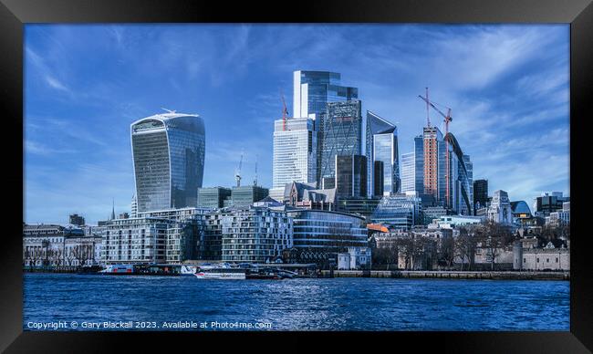 City of London Framed Print by Gary Blackall