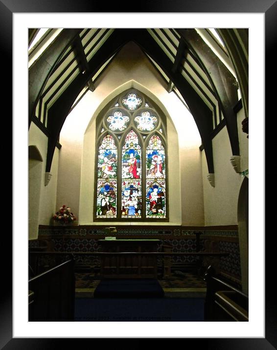 St. Augustine's Church Framed Mounted Print by Stephanie Moore