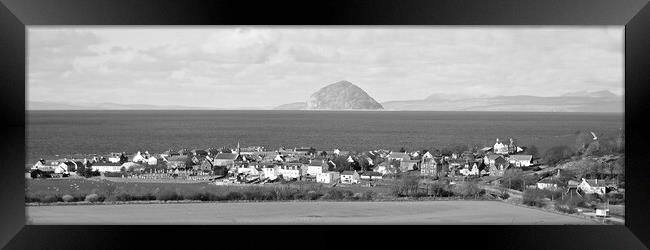 Ayrshire coastal landscape at Ballantrae Framed Print by Allan Durward Photography