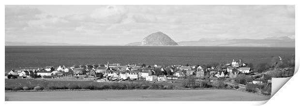 Ayrshire coastal landscape at Ballantrae Print by Allan Durward Photography