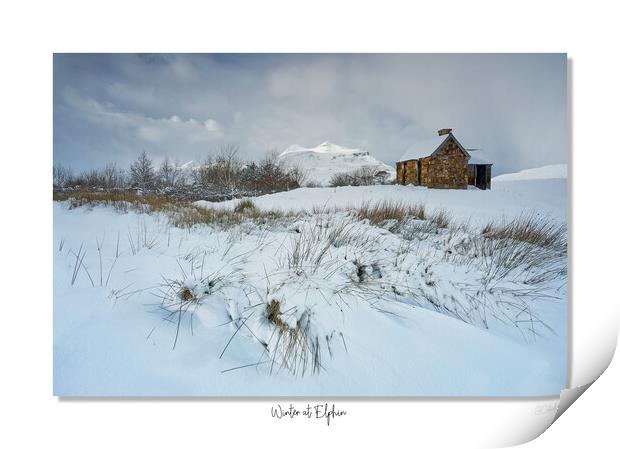 The old dog kennels Assynt Scotland  Print by JC studios LRPS ARPS