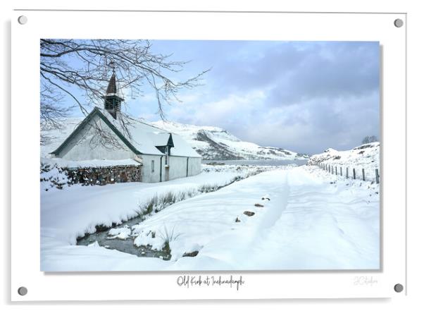 The old Kirk at Assynt in the Scottish Highlands Acrylic by JC studios LRPS ARPS