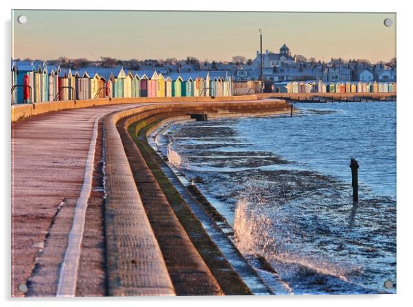 Brightlingsea  Prom  Acrylic by Tony lopez