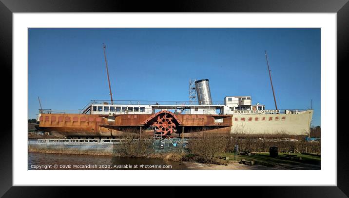 Maid of the Loch Framed Mounted Print by David Mccandlish