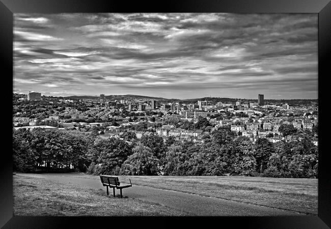 Turners View, Sheffield Framed Print by Darren Galpin