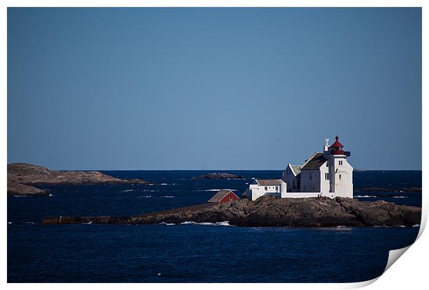 Habor lighthouse Print by Thomas Schaeffer