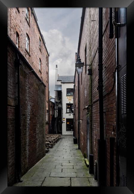 The Angel Inn - Leeds Framed Print by Glen Allen