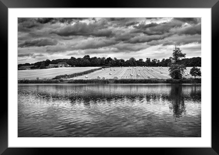 Morley Pond, Wentworth Framed Mounted Print by Darren Galpin