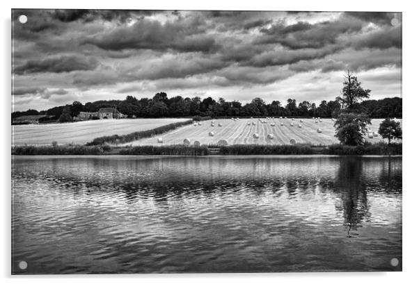 Morley Pond, Wentworth Acrylic by Darren Galpin