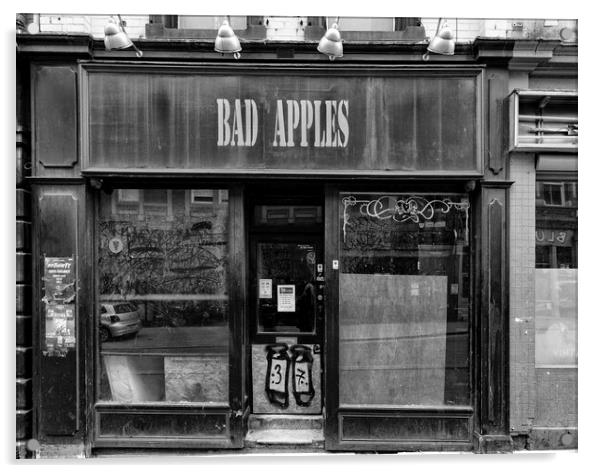 Bad Apples Acrylic by Glen Allen