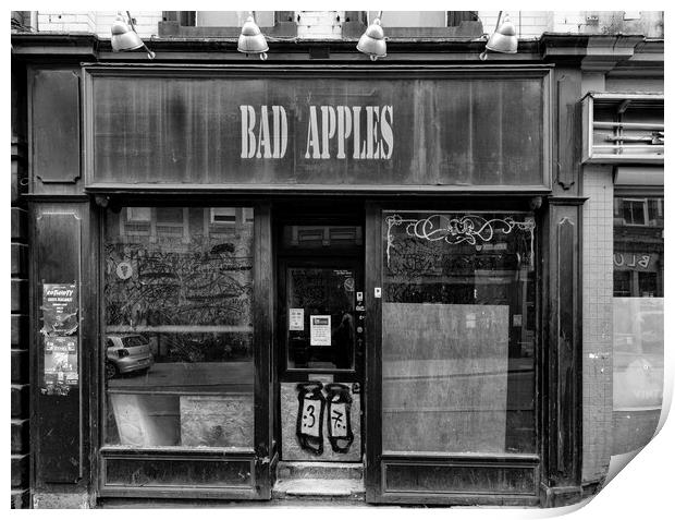 Bad Apples Print by Glen Allen