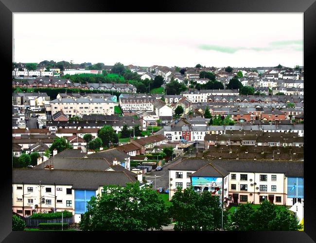Bogside, Derry Framed Print by Stephanie Moore