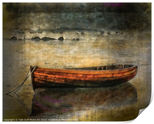Moonlit Serenity in Fairlie Bay Print by Tylie Duff Photo Art