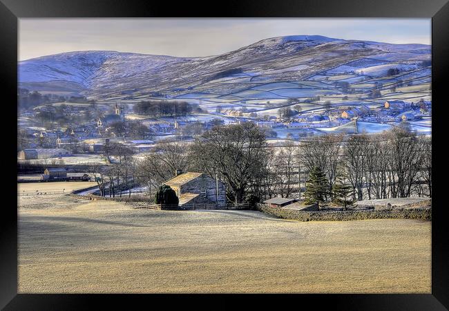 Majestic Wensleydale A Breathtaking View Framed Print by Steve Smith