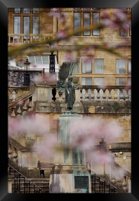 The Angel of Peace, Bath Framed Print by Duncan Savidge