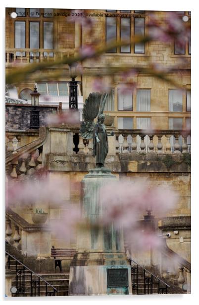The Angel of Peace, Bath Acrylic by Duncan Savidge