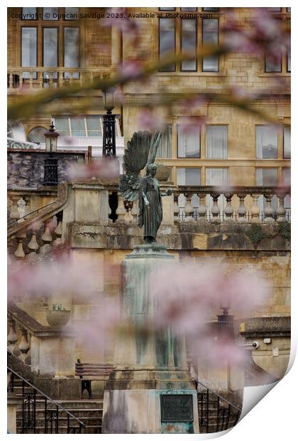 The Angel of Peace, Bath Print by Duncan Savidge