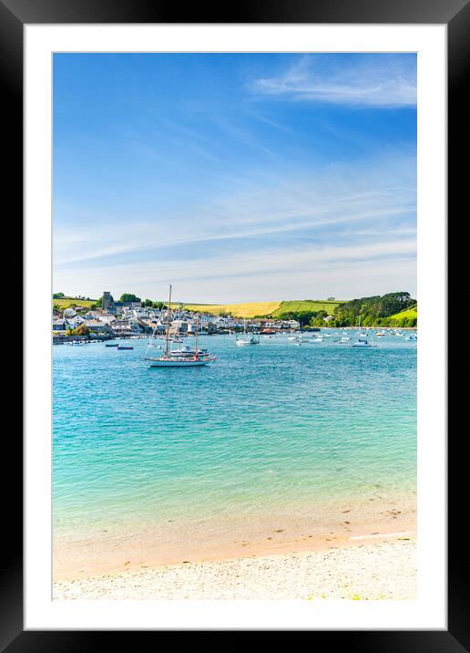 Salcombe, South Hams, Devon Framed Mounted Print by Justin Foulkes