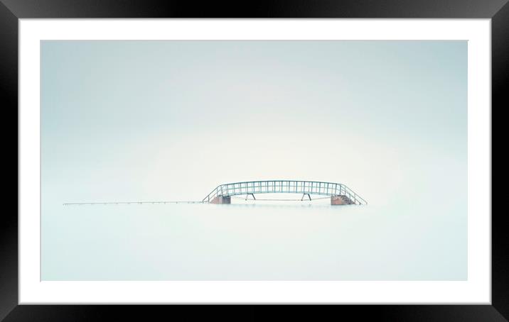 The Bridge to nowhere  Framed Mounted Print by Anthony McGeever