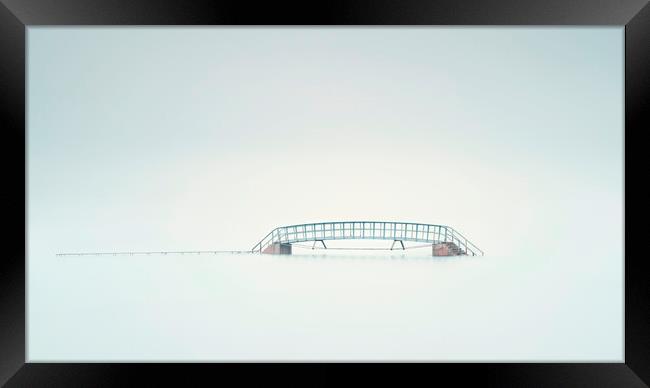 The Bridge to nowhere  Framed Print by Anthony McGeever