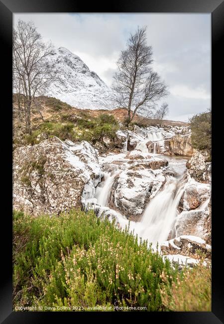 Waterfall on the River Coupall Framed Print by Dave Collins