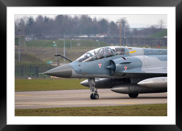 IAF Mirage 2000 Framed Mounted Print by J Biggadike