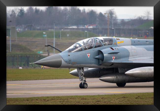 IAF Mirage 2000 Framed Print by J Biggadike