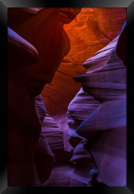 Lower Antelope Canyon 3 Framed Print by Matthew McCormack