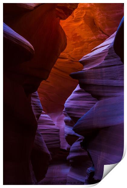 Lower Antelope Canyon 3 Print by Matthew McCormack