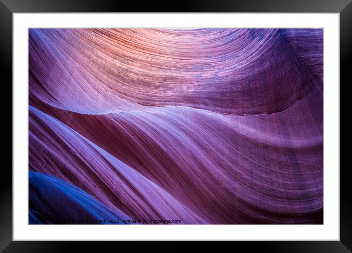 Lower Antelope Canyon 2 Framed Mounted Print by Matthew McCormack