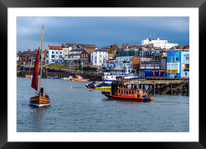 Bridlington Seafront Framed Mounted Print by Tim Hill