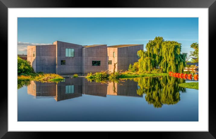 Hepworth Gallery Wakefield  Framed Mounted Print by Tim Hill