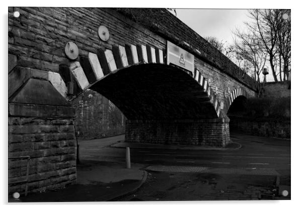 Railway Arches Acrylic by Glen Allen
