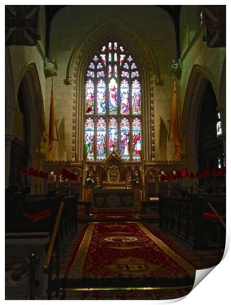 St. Columba's Catholic Church, Derry Print by Stephanie Moore