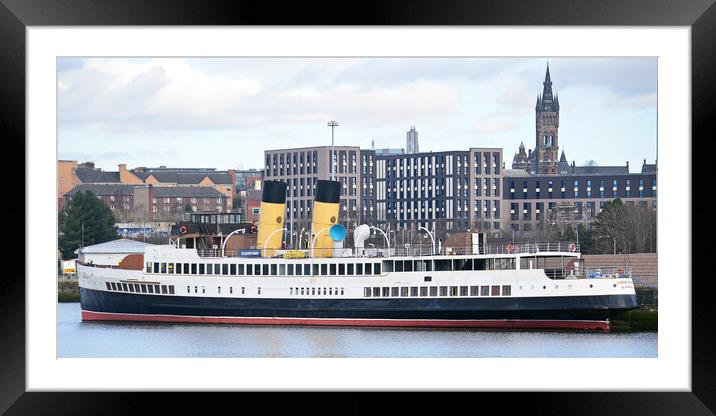 TS Queen Mary, Glasgow Framed Mounted Print by Allan Durward Photography